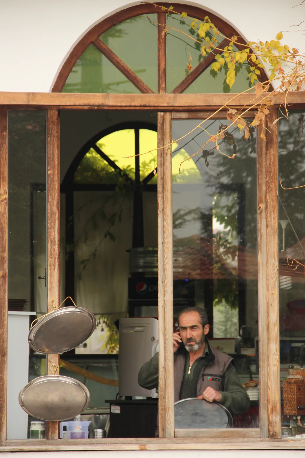 Safranbolu arastasında çay ocağı