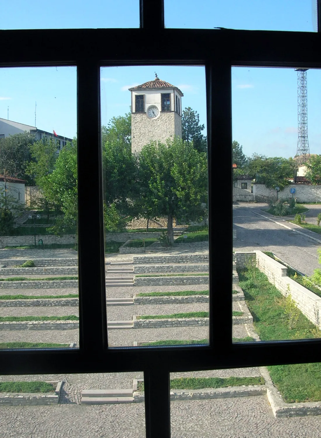 Safranbolu Saat Kulesi ve çevresindeki tarihî doku