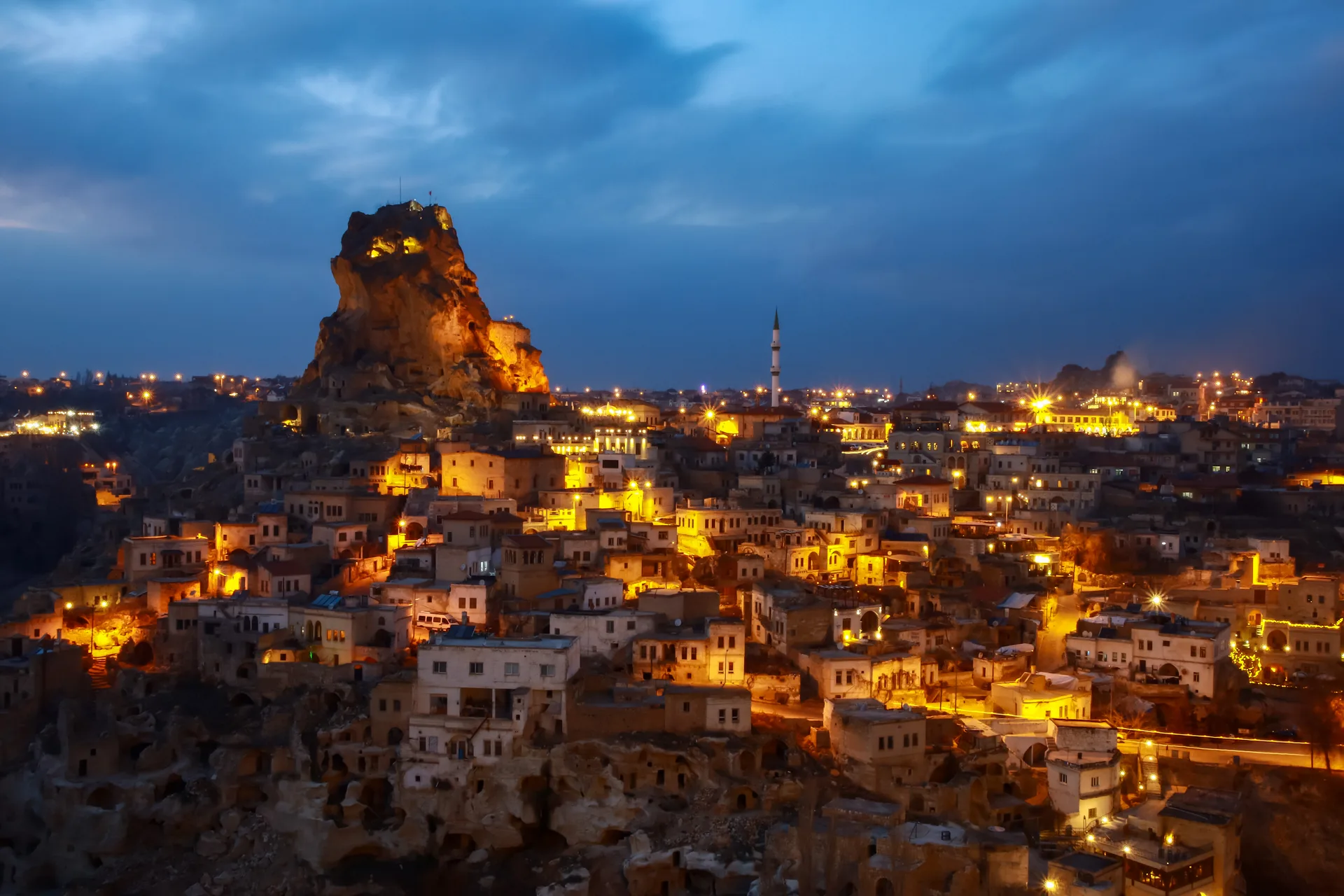 Ortahisar Kalesi kaya yapısı